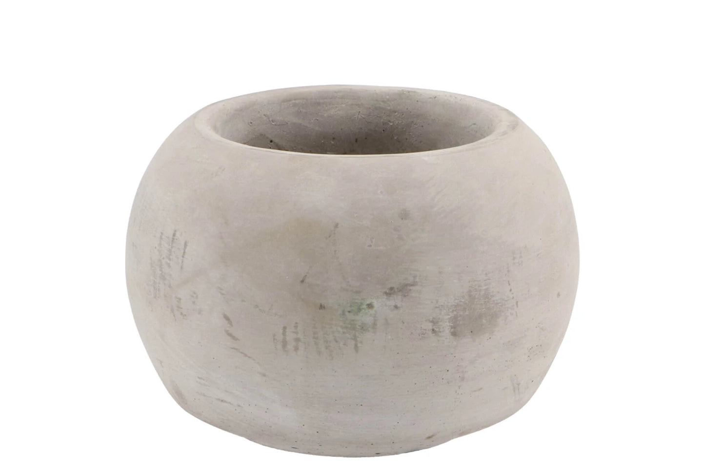 Blumen Topf Beton Grau 14x10cm, KR 252470