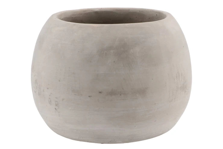 Blumen Topf Beton Grau 24x20cm, KR252474