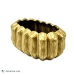 Gold Topf Kurbis oval , L25,5xB17, H12,5cm Artnr 45-24-110