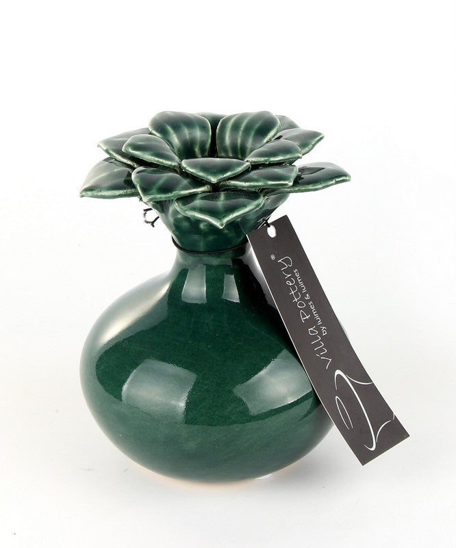 Blumenblüte Vase Kiekie d grün 57407323