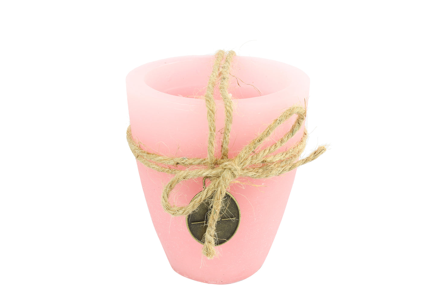 Kerze Becher rd,8cm, Tonnie S, L8B8H9cm