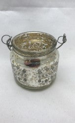 Teelicht hanger silber