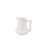 Kanne weiss klein 14x11x15cm,KR202744