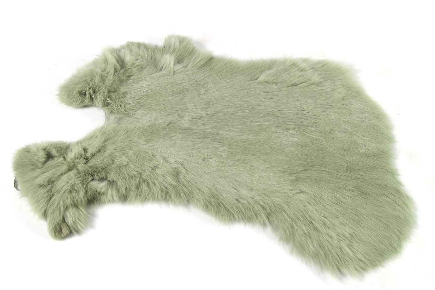 Pelz Kaninchen h grün,L40cm,B30cm,DS761032