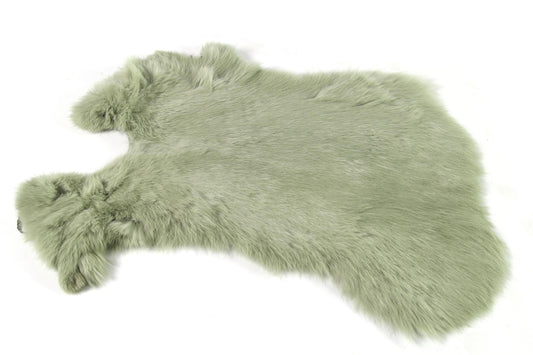 Pelz Kaninchen h grün,L40cm,B30cm,DS761032
