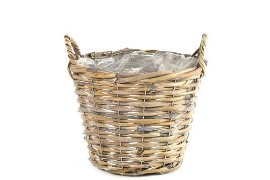 Korb Minke mit henkel recht S natural ,B25cm,H18cm,DS772077