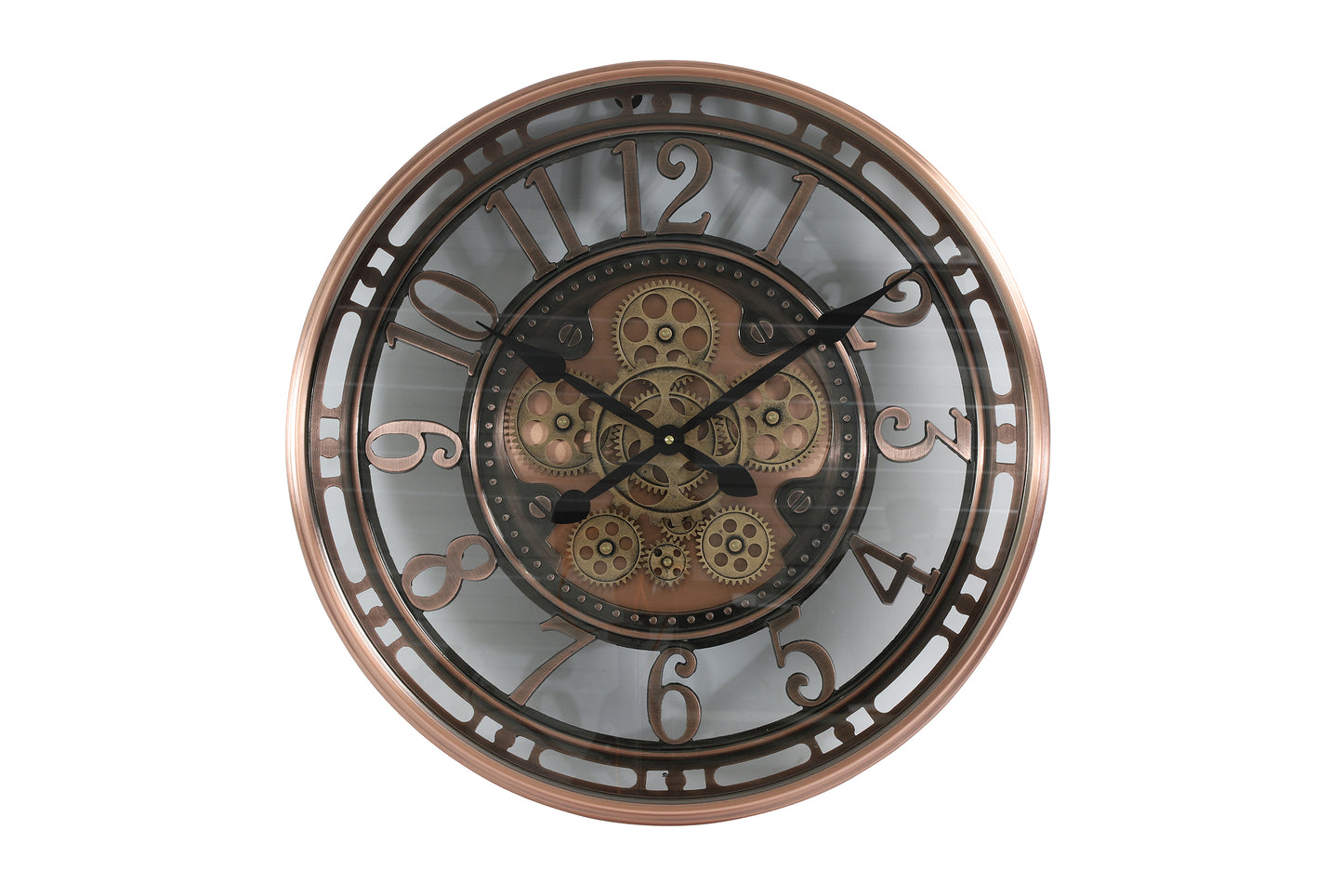 Wanduhr rd Norris S kupfer 50cm