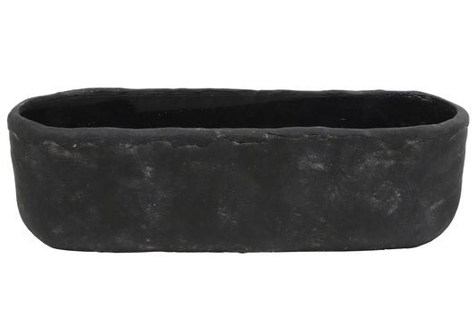 Pflanzentopf ov Anton L schwarz L33,5B11H10cm